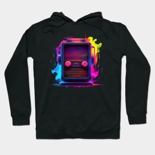 neon radio Hoodie